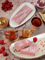 Шоколад белый с начинкой "Dubai Raspberry" с начинкой малина, 180 гр