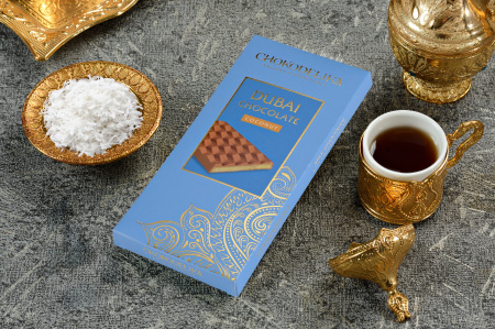 Шоколад молочный Dubai Coconut с начинкой кокос, 50 гр