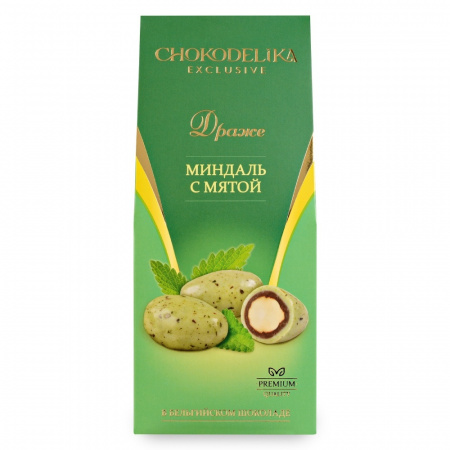 Драже "Миндаль с мятой", 100 гр