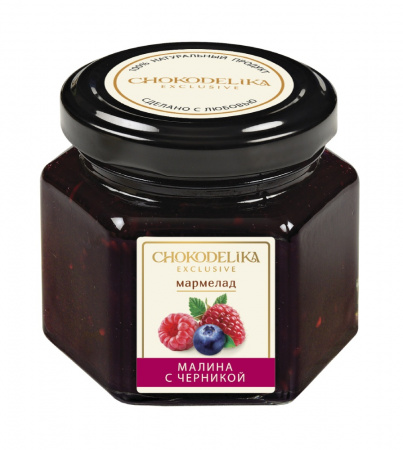 Десерт "Мармелад Малина с черникой", 120 гр